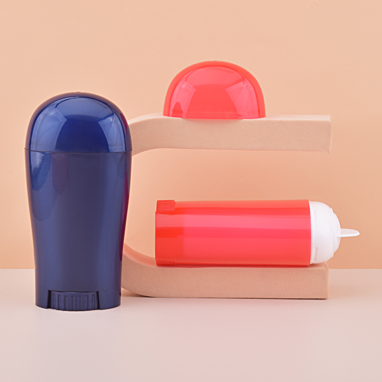 MINI VIDE PLASTIQUE DÉODORANT OVAL DÉODORANT CRAME AVEC REFOLLS