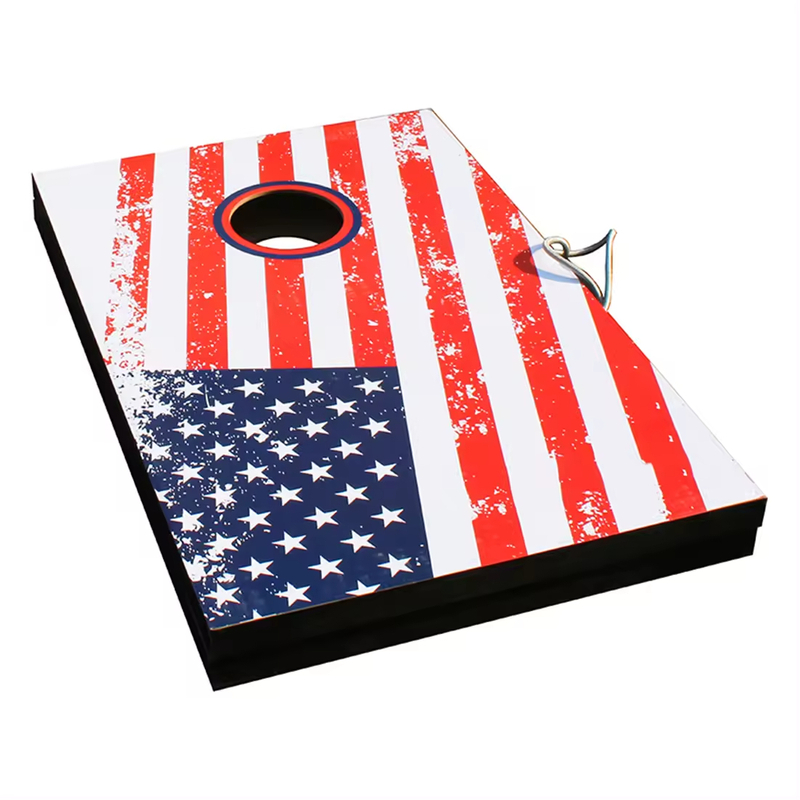  Cornhole Set 3X2 Regulation Size Corn Holes Sets with Carrying Bags 8 Bean Bags Family Outdoor Beach Lawn Backyard Toss Games