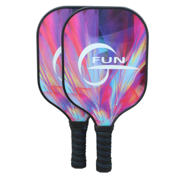 Customized oem High-end Elongated Shape Reactive Honeycomb PP Core USAPA Approved Blank T700 Carbon Skin Fiber Pickleball Paddle.