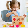 Wooden Tangram Montessori Educational Toddlers Toys for Kids baby early Learning Matching Shapes