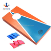 Wooden corn hole bean bag toss game made of MDF or Splint wood outdoor game play in yard games