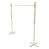 Portable and Versatile Wooden Limbo Stick Set Adult-friendly Sports & Entertainment Kit Easy to Set up and Play Anywhere