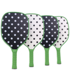  8" Wood Pickleball Paddle for Beginners Adults Premium 9-Ply Basswood Pickleball Rackets Professional Players Wooden Paddles
