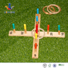 Ring Toss Games Set Family Outdoor Yard Games for Kids and Adults Includes 5 Rope Rings