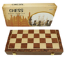 18inch FSC hot wooden chess games set Folding chess board