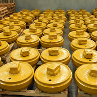 Sell EX200-5 Bulldozer Metal Roller Excavator Front Track Idler