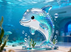 Mascota Acr&iacute;lica Leyu rehegua .