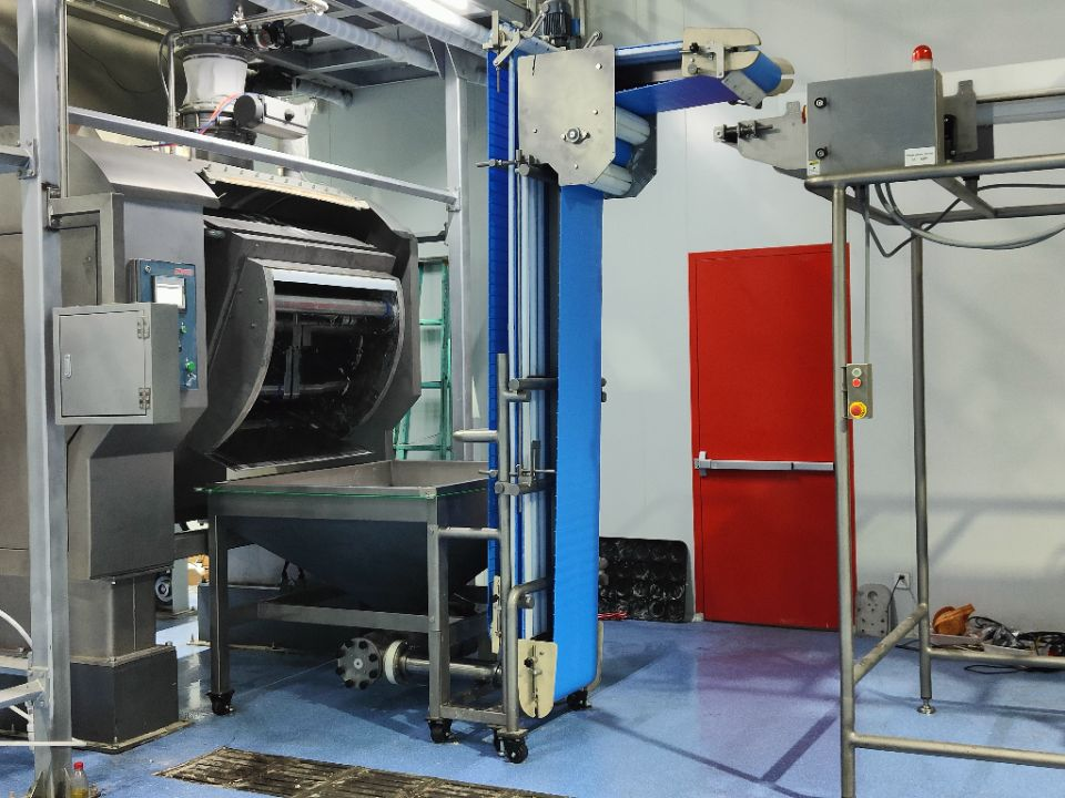 Тестонасос Измельчитель Конвейер