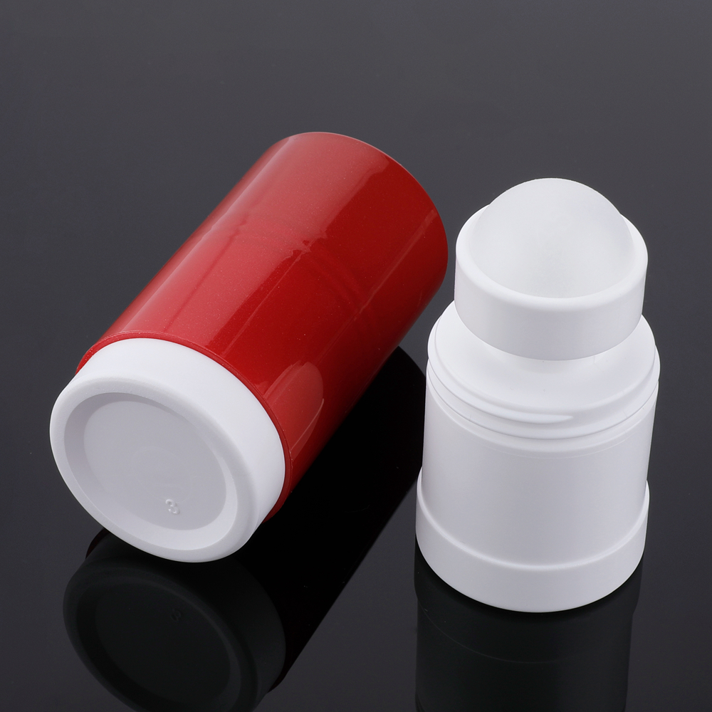 Market Most Popular Serum Eye Essence Perfume Plastic Roller Round Shape Smooth Roll On Ball Bottle For Skincare