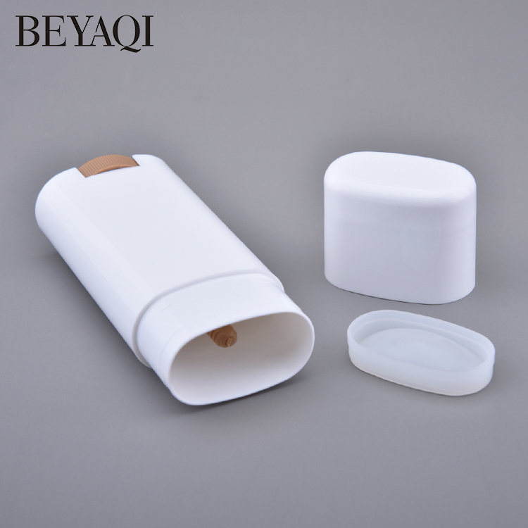Embalaje Cosmético 40g Contenedor De Desodorante En Forma De Barra De Plástico Base Tubo De Barra De Protección Solar Tubo De Barra De Desodorante PP - PCR Contenedor De Desodorante