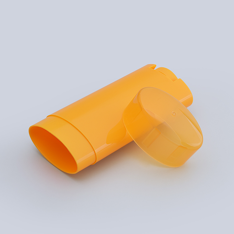 Approvisionnement D'usine 28G 71g Blanc Jaune Déodorant Barre Tube Top Remplissage Vide Cosmétique Déodorant Conteneur