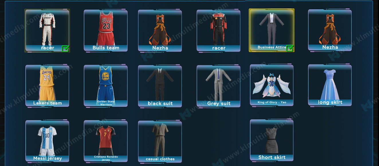 العلامات التجارية المناسبة الافتراضية