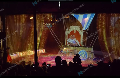 عرض الهولوغرام الإسقاط