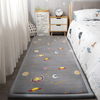 Kids Play Memory Foam Mattress Topper With Removable Cover and Non-skid Bottom