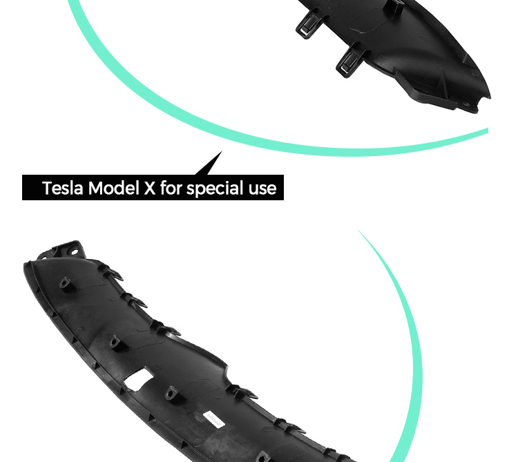 tesla modell x fr&auml;mre &ouml;vre grillinsats