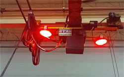 Voyants lumineux de charge de grue
