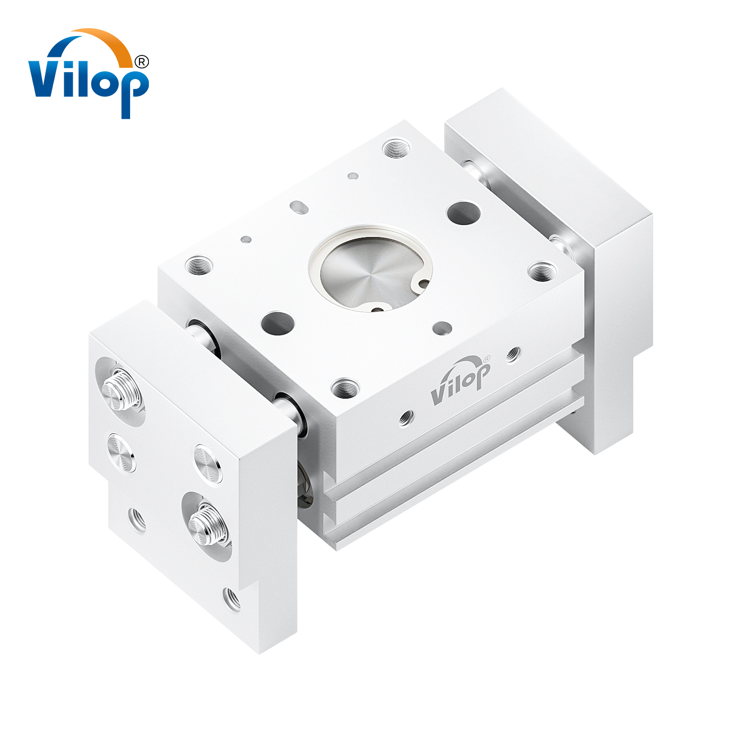MHL2 Pneumatic Two Finger Gripper Parallel Type Bore Piston Cylinder in 8D 12D 16D 20D 25D Sizes for Farm Industries