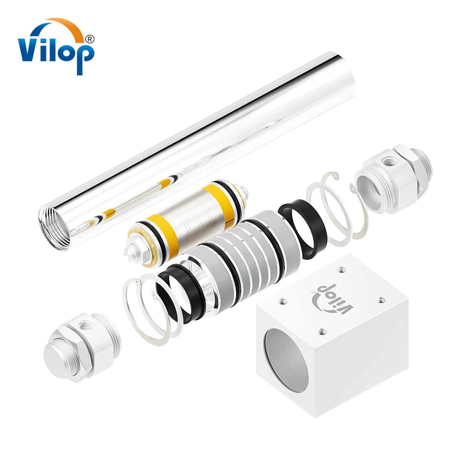 Magnetic Coupling Rodless Cylinders - Long Stroke CY1B/CY3B Series | Bore Sizes 10mm, 15mm, 20mm, 25mm, 32mm, 40mm, 50mm, 63mm | Stroke Lengths 100mm, 200mm