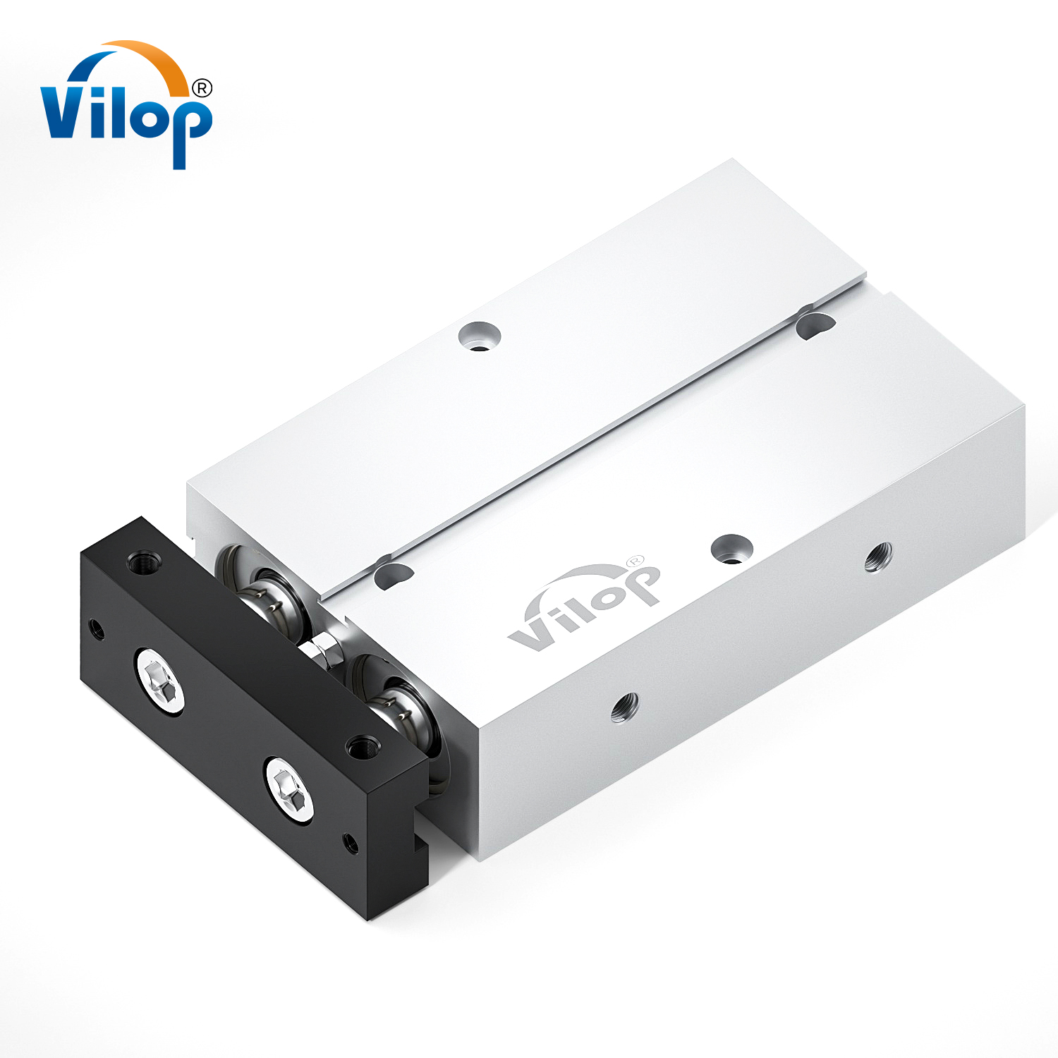 TN/TDA Series Pneumatic Parts Double Rod Cylinder Long Stroke Pneumatic Linear Actuator