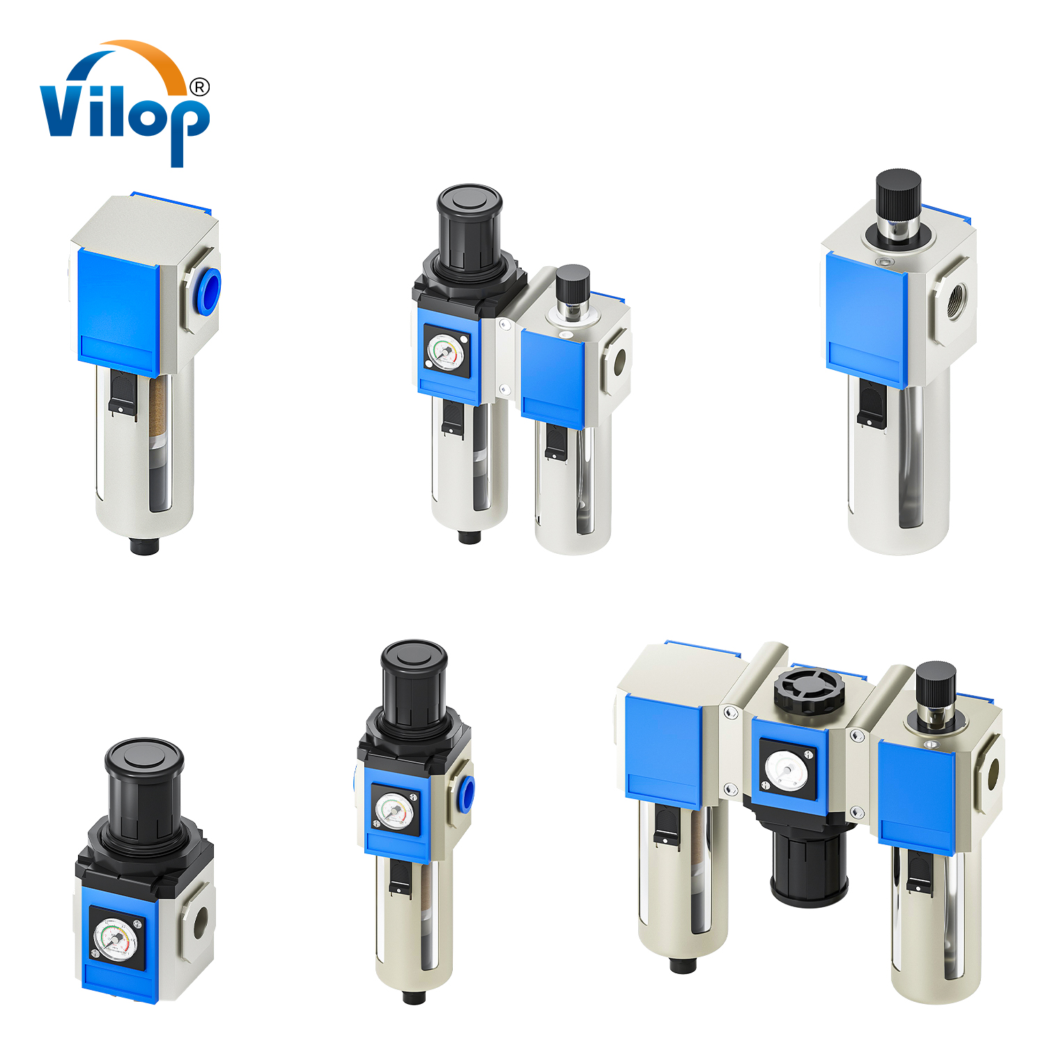 GR 300 Series Air Source Treatment (3 Or 2 Combination)