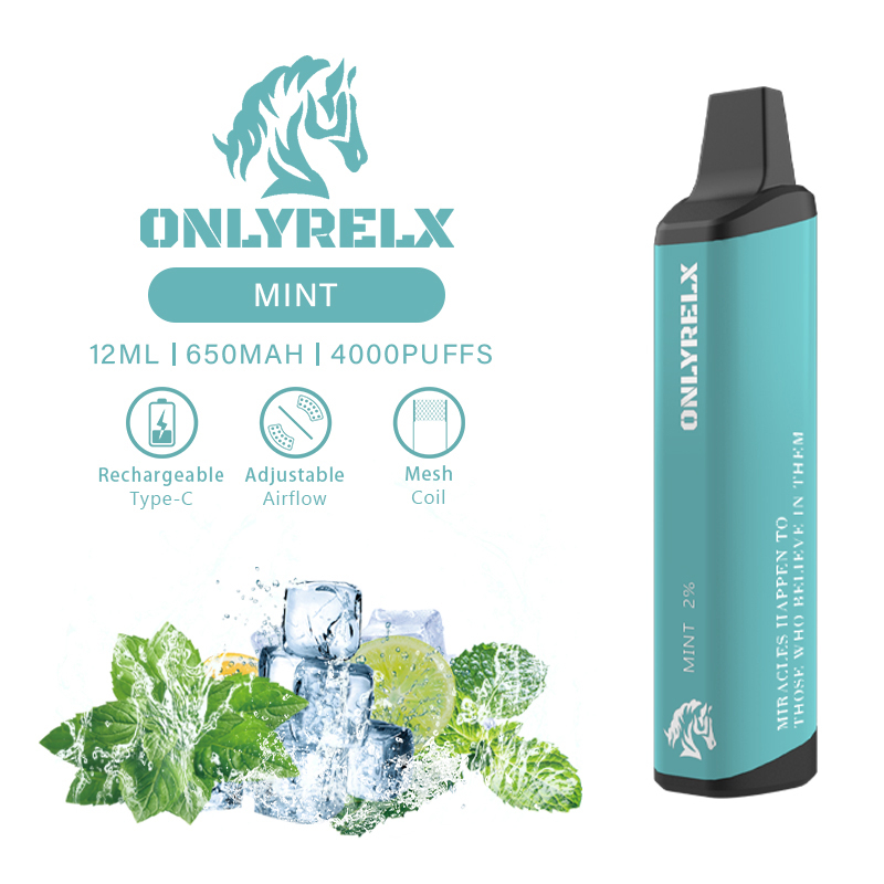 Onlyrelx Hero4000 Mint Vape Pen
