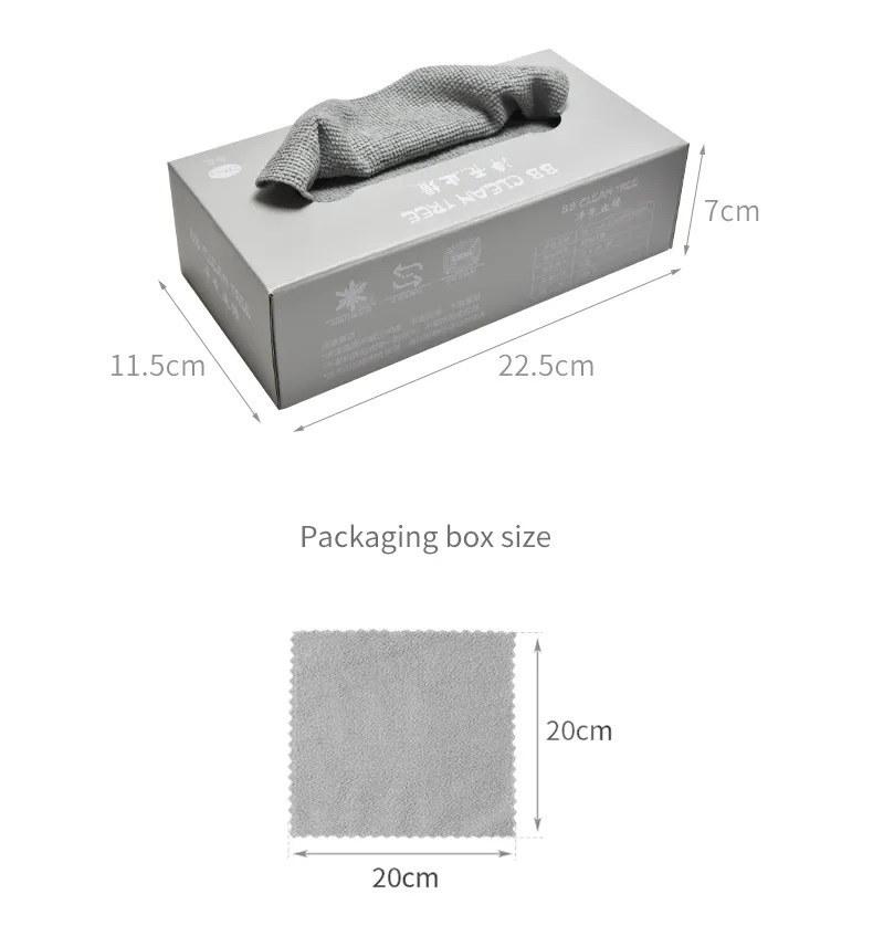 مناشف الألياف الدقيقة Juhao Boxed بالجملة