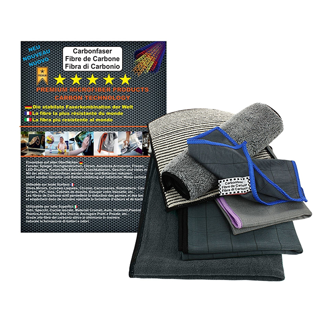Chiffons de nettoyage au carbone (1)