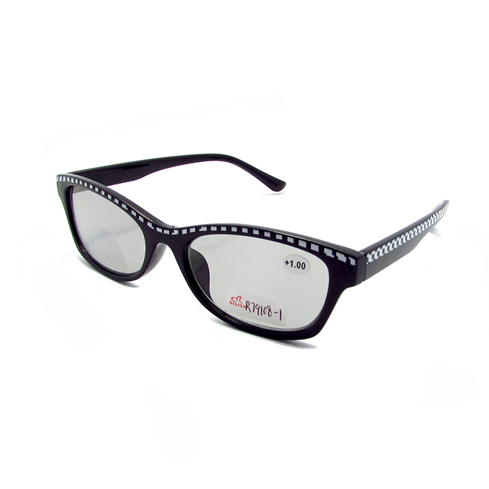 The new black photochromic reading glasses