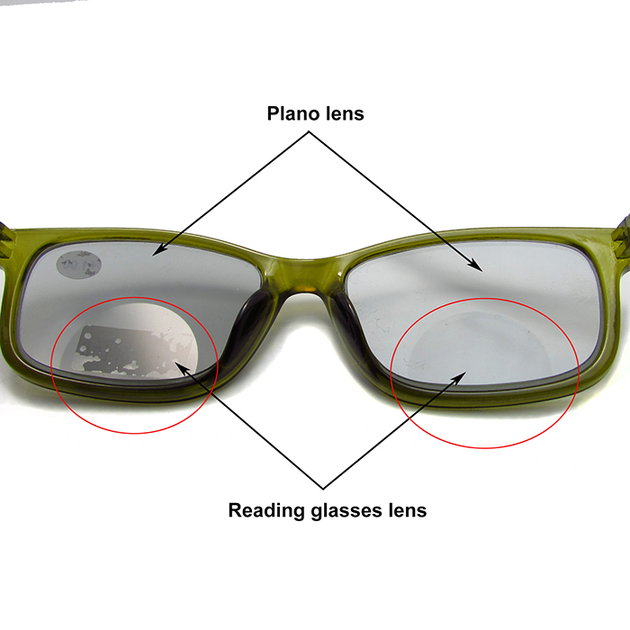 Cheap photochromic bifocal reading glasses