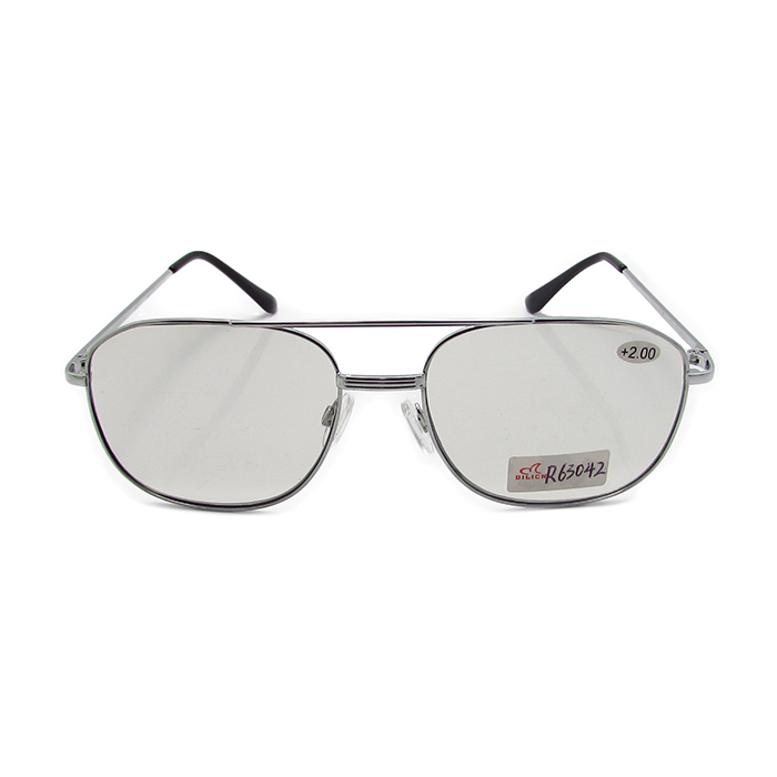 2020 popular commercial metallic photochromic reading glasses outdoor sunglasses