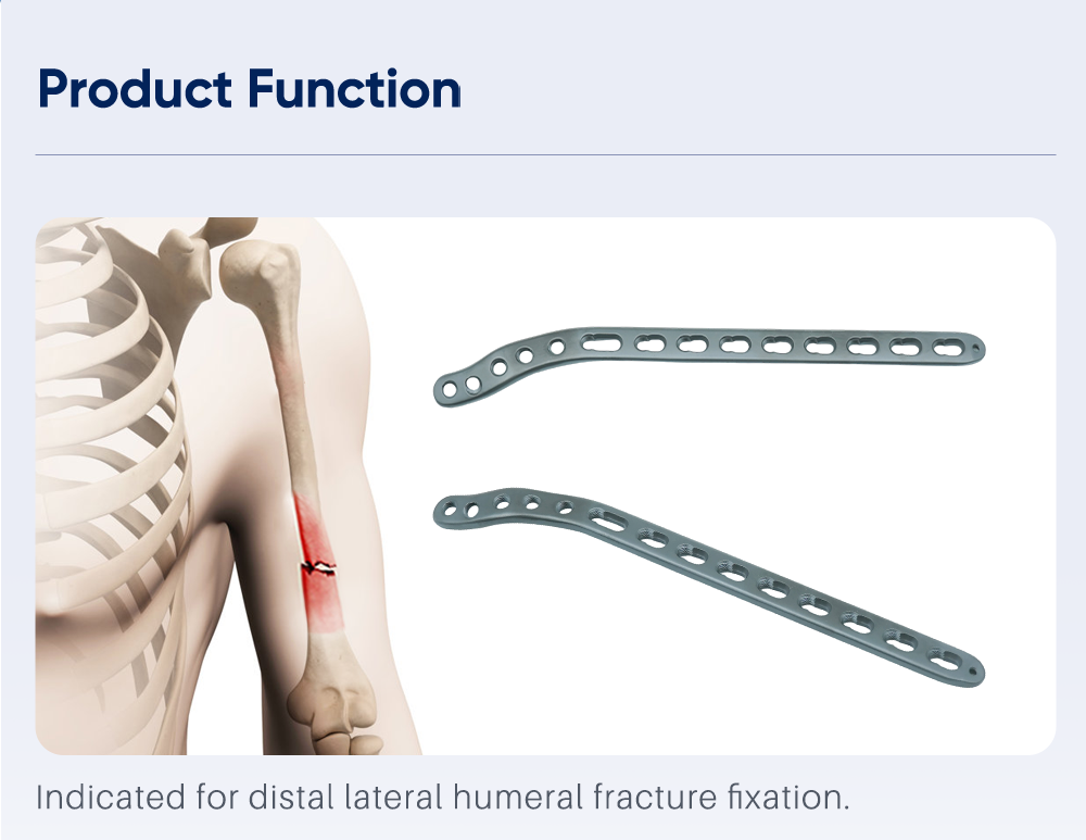Sperrplack fir Distale Humerus - Kaaft Produkt op XC Medico