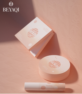 linda caja compacta de polvos