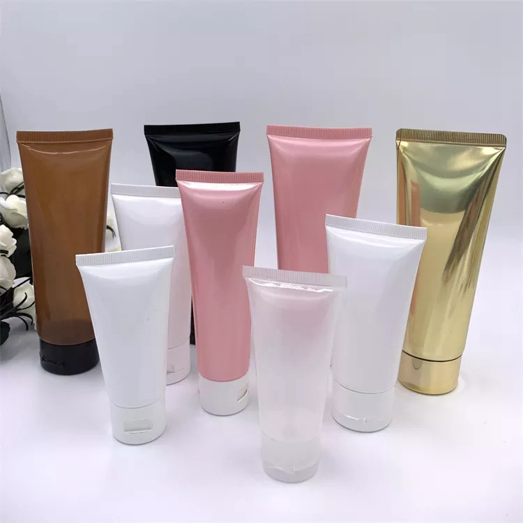 Eco Friendly Packaging Plastic Empty Squeeze Multifunctional Flexo Wholesale Custom Color Cosmetic Soft Tube
