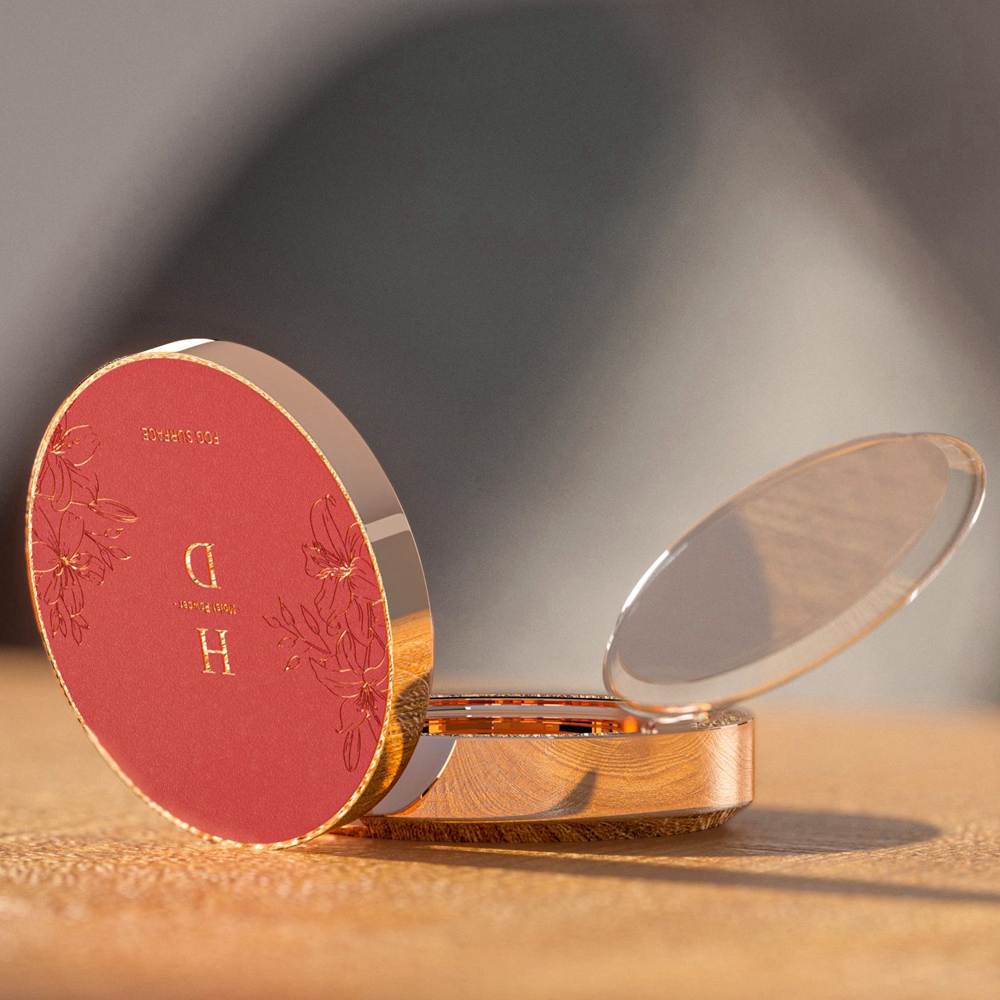 &eacute;tui &agrave; poudre compacte vide