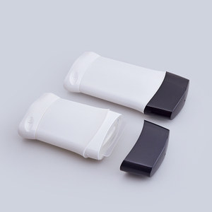 Plastica Vuoto Deodorante Stick Flat Tube Round Twist Up Stick Deodorante Stick Bottiglia