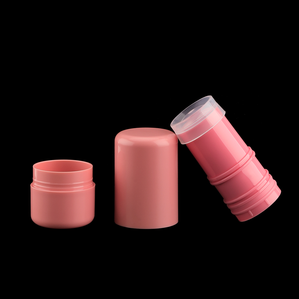 Atacadista 5g Pink Blush Stick Container Plastic Stick Empacotamento Do Tubo Vazio Da Fundação Do Tubo Do Balsam Labial Para A Formulação Do Blush