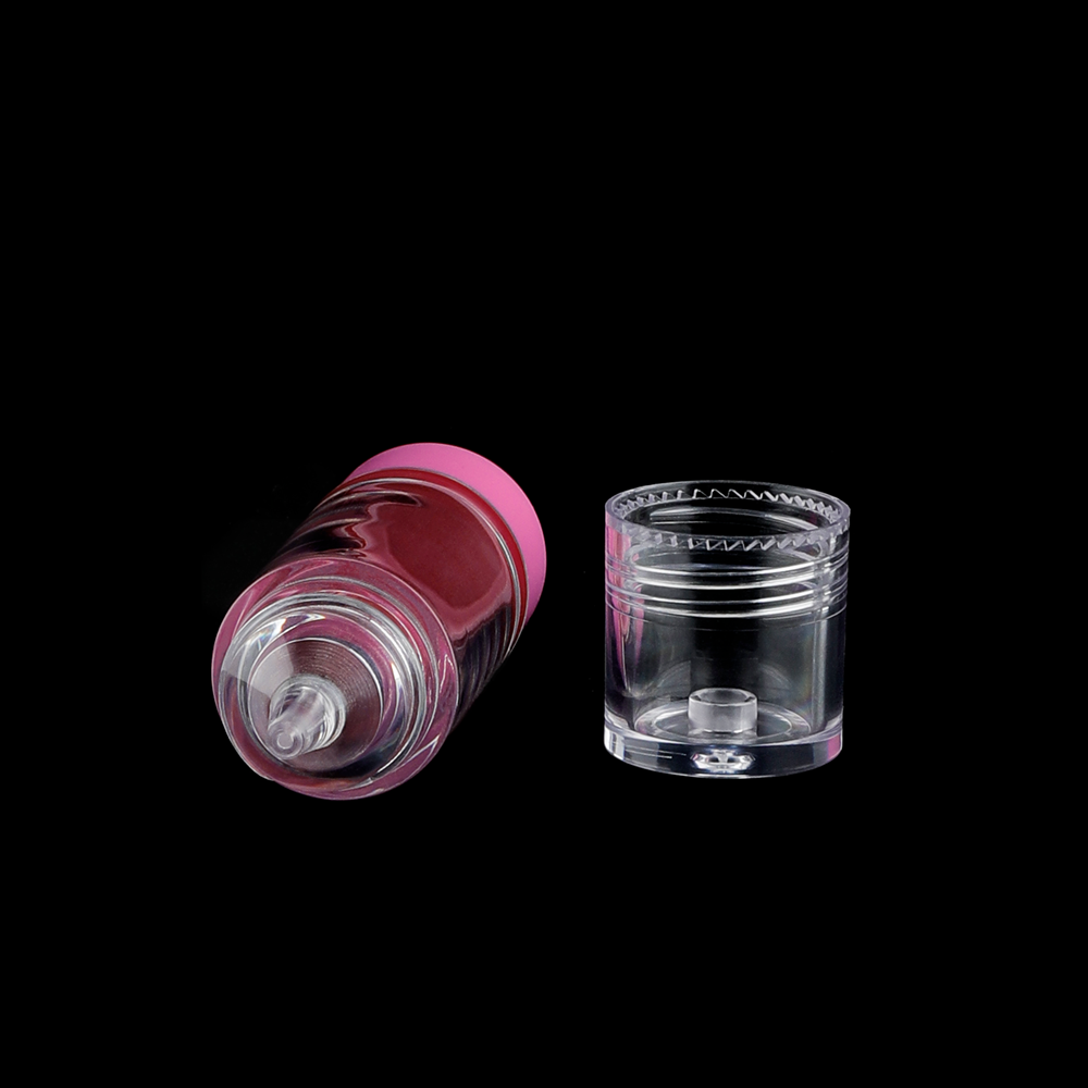 OEM Vegano 5g Vazio Cosmético Plástico Emulsão Líquido Hidratante Líquido Fundação Concealer BB Protetor Solar Vermelho Garrafa