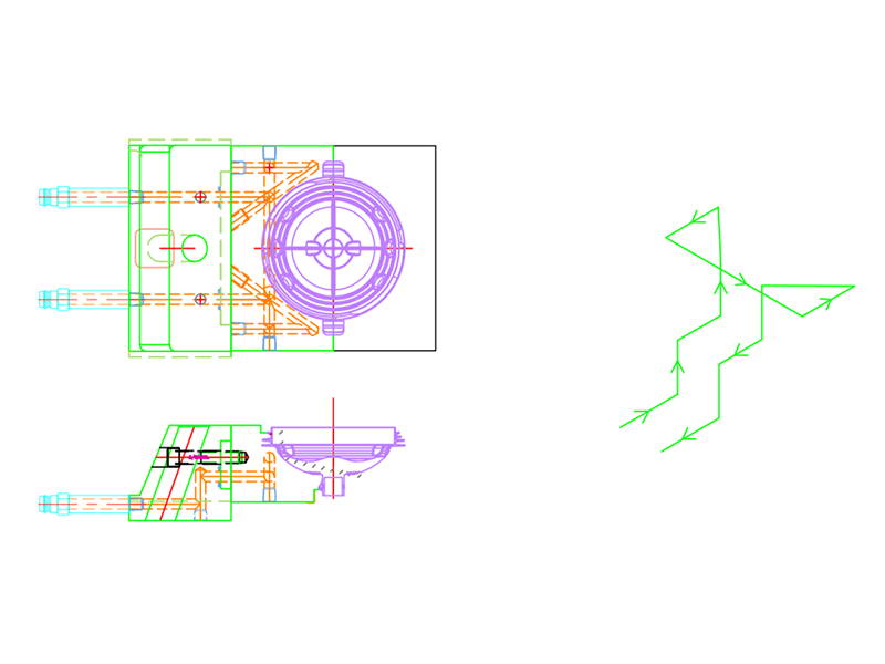 Design de resfriamento em controles deslizantes