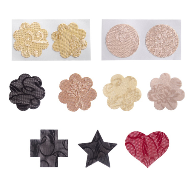 레이스 일회용 젖꼭지 가리개