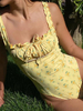 Cute Cotton Damen One Piece Swimsuits