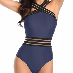 Blue una pars ludos swimsuits