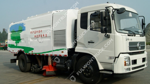 Fullwon Road Cleaning Truck Mounted Sweeper Dust Collection(Dongfeng Chassis)