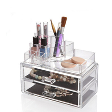 Fashion Style Storage Transparent Professional Empty Makeup Case