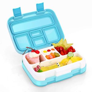 Student Flip Multi-grid Bento Lunch Box 