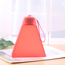 Cute Creative Watermelon Cup portable handle custom LOGO Triangle Water bottle