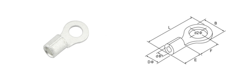 Seilsoul non insulated ring terminals