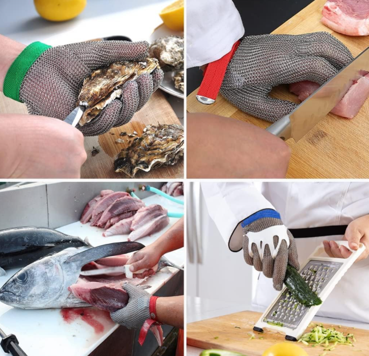 Use of Stainless Steel Gloves