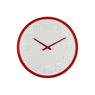 Custom Printing Antique Wood Wall Convex Clock Glass