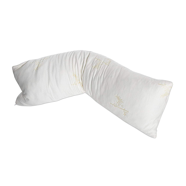 Healthy Polyester Memory Foam Bamboo Pregnancy body Pillow 