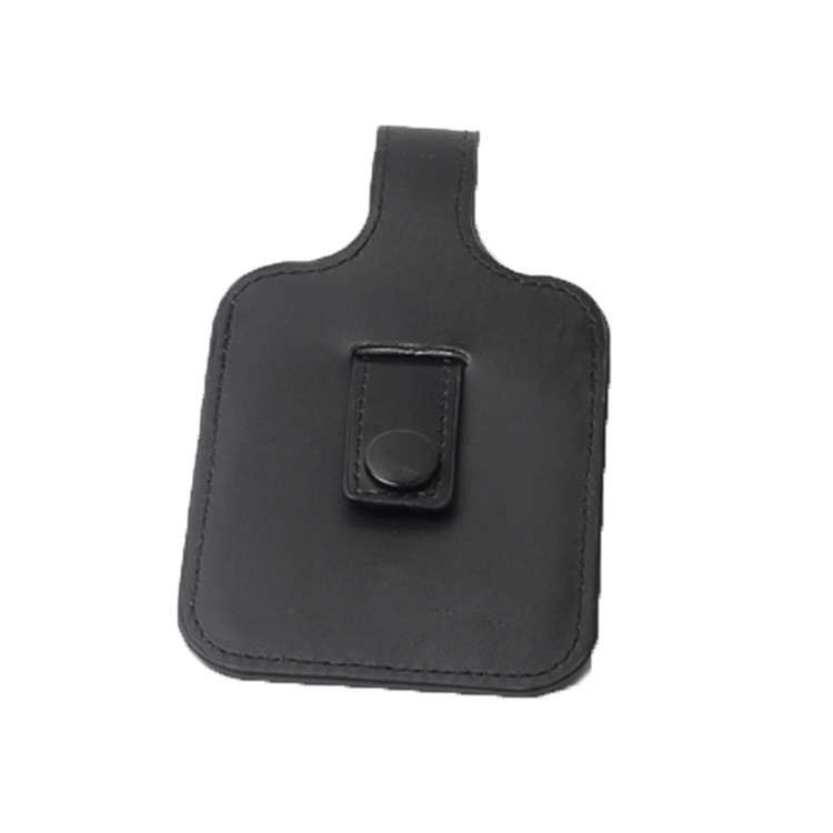 Black PU Luggage Tag 